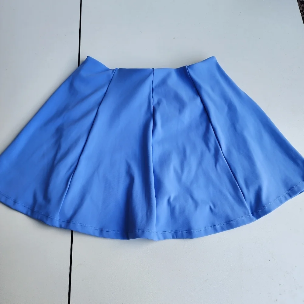 Move Technology Women's Skort Stretch Blue Tennis Sports Active Wear Sz M
